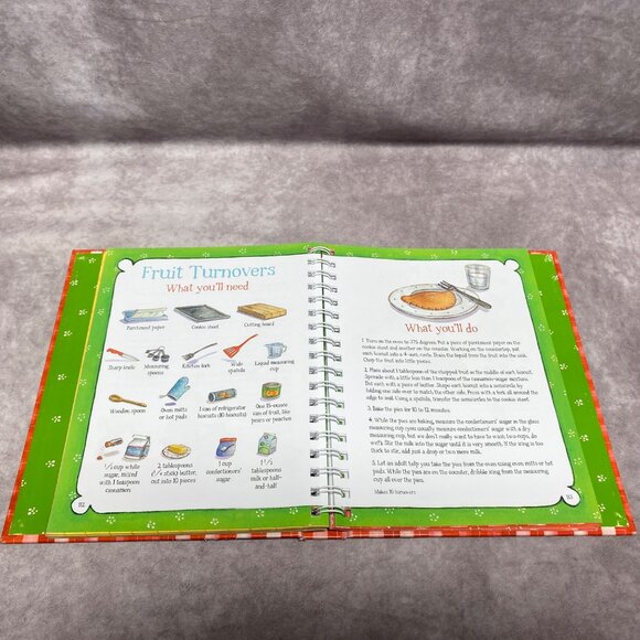 Paula Deens "My First Cookbook" Spiral-Bound Hardcover Childrens Recipe Book - Picture 5 of 10
